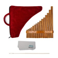 Pan pipe set woodwind key - pipe,