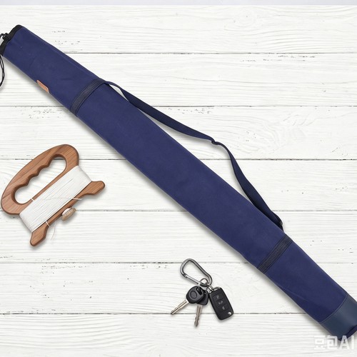 Dark blue durable kite - dark, carry