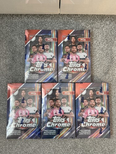 Topps chrome 2026 - chrome, mls