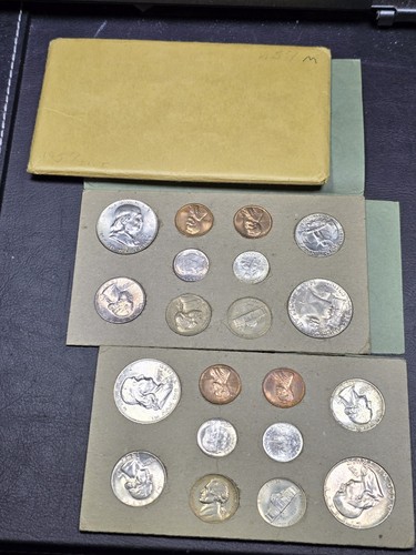 1957 mint double - p&d,