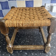 Vintage Wooden Rush Seat