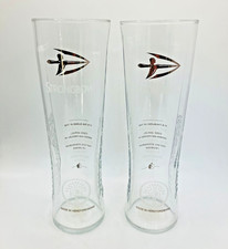 Matching Pair of French Strongbow Pint Glasses M19 by ARC France Dated 2019 -VGC