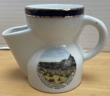 Vintage Weston-Super-Mare Souvenir Shaving Scuttle Mug Base Stamped Foreign