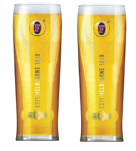 Fosters lager pint glasses - pint,