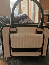 Ted Baker vintage My Fair Lady Handbag good condition Classic Bag Cream / Black