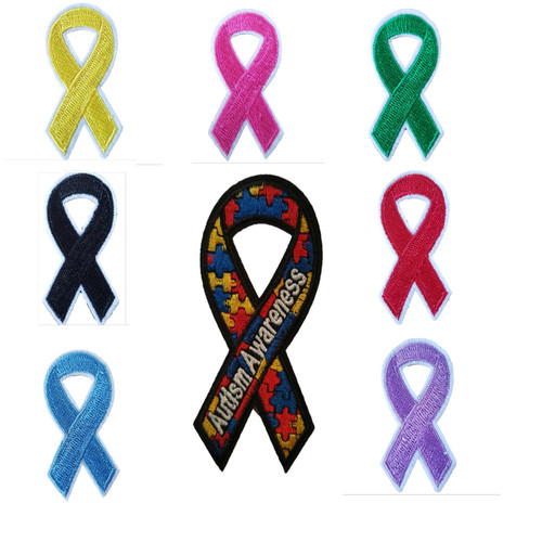 Awareness ribbons iron - ribbons,