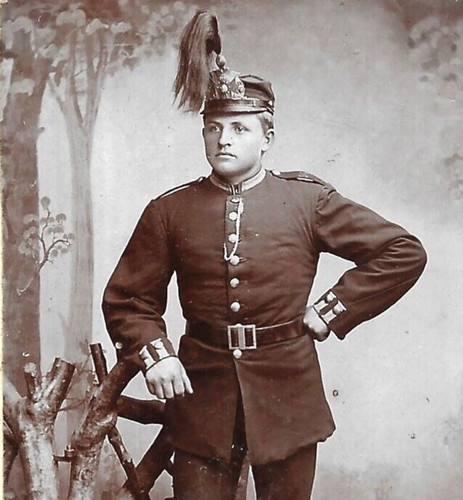 Cdv photo swedish - photo, soldier