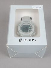 Lorus Watch Unisex Grey Digital 100m Water Resistant Watch R2335PX9