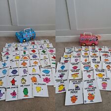 MASSIVE BUNDLE Mr Men & Little Miss 46 & 32 Books Happyland Bus Roger Hargreaves