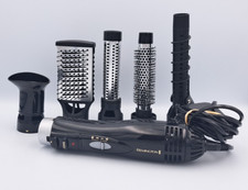 Remington Blow Dry & Style Air Styler For All Hair Lengths 6 Attachments WORKING