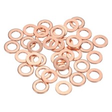 52 Pcs Flat Copper Washers