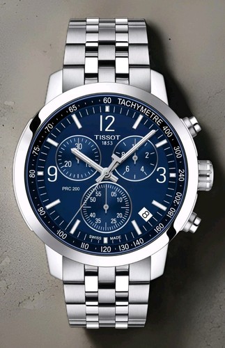 Tissot prc 200 - 200, chronograph