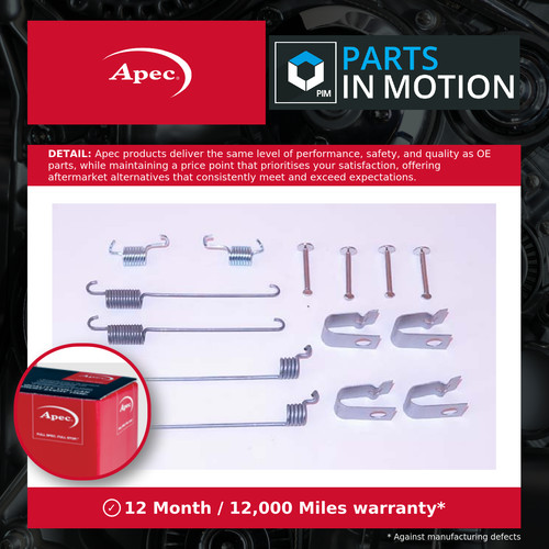 Brake shoe fitting kit - fitting,