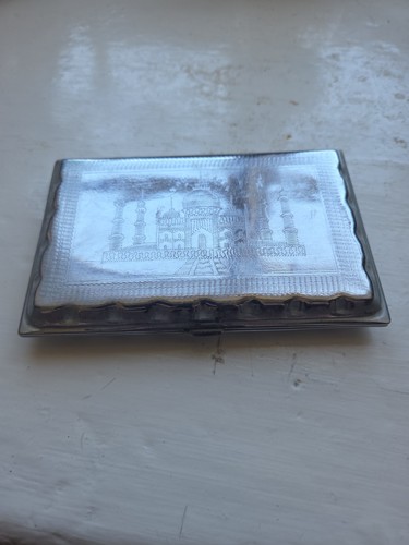 Cigarette case engraved - ,