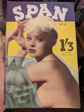 1959: SPAN Magazine: No 53: January: Vintage Glamour: GC