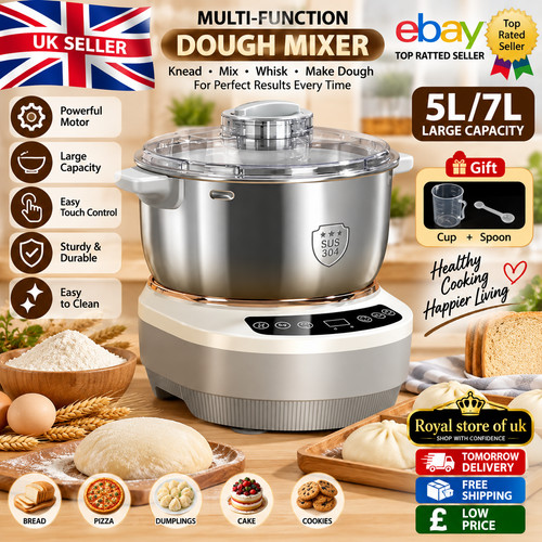 Dough kneading machine - 7l,
