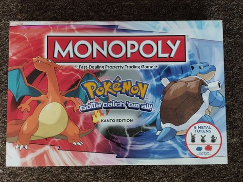 Hasbro pokemon monopoly kanto - pokemon,