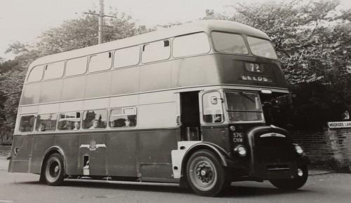 Leeds city transport b w - transport,