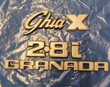 Ford Granada 2.8i Ghia X Badges