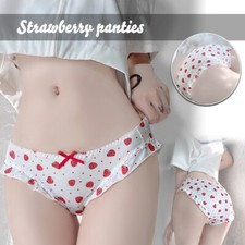 Lolita Strawberry Ruffle Brief
