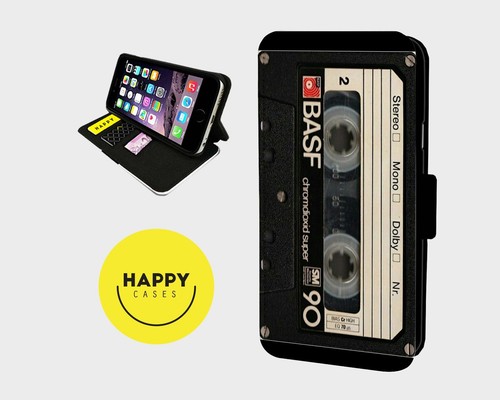 Retro tape cassette faux - retro,