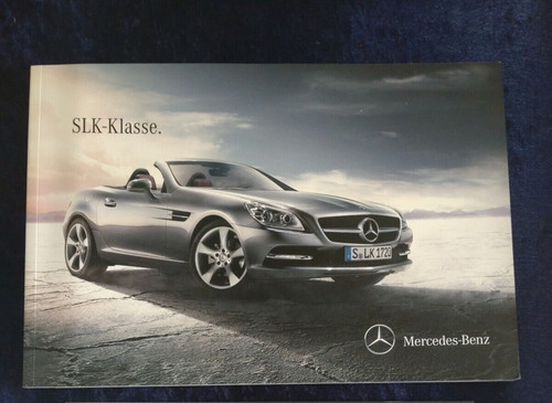 Mercedes slk brochure 2012 - mercedes,