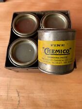 valve grinding paste chemico  fine box of 4 tins 
