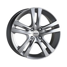 ALLOY WHEEL MAK ZENITH FOR SUZUKI SWIFT 4WD 7X17 4X100 LIGHT TITAN 3R2