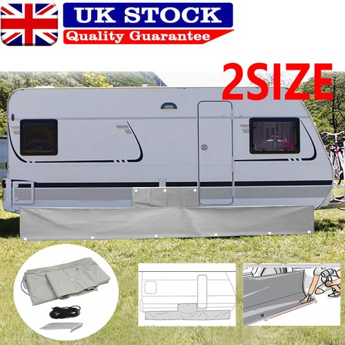 Caravan awning mud draught - caravan,