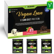 XCelerate Nutrition Vegan Lean Diet Protein 30 Sachets Box Meal Replacement Shak