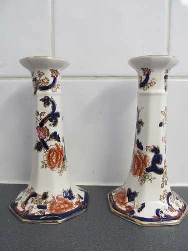 Masons candle sticks - candle,