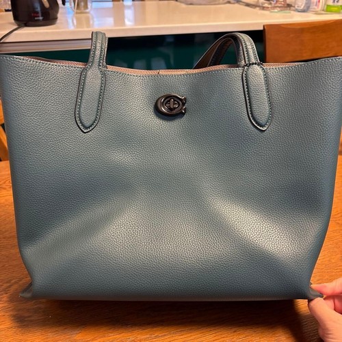 Coach willow pebbled leather - willow,