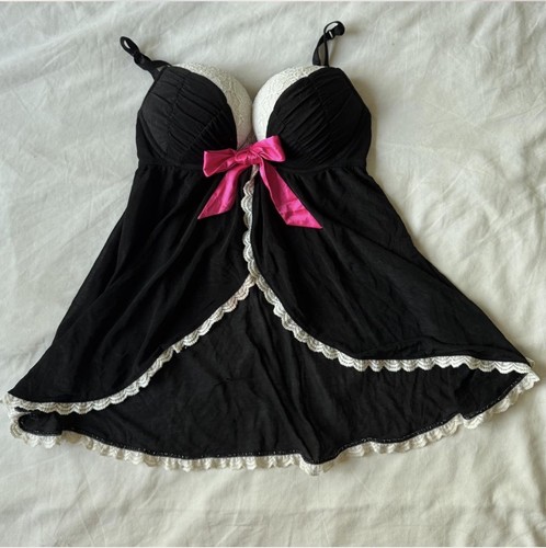 Vintage babydoll lingerie top - vintage,