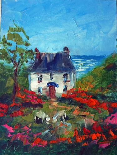 Cozy irish cottage with - cottage,