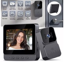 Wireless WiFi Video Doorbell Smart Phone Camera Door Bell Ring Intercom Security