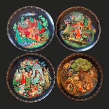 Vintage Russian Legends Plates