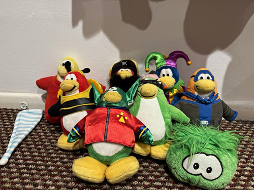 Rare club penguin - rare, plush