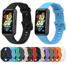 For Huawei Band 7 Sport Fitness Replacement Silicone Wristband Strap Bracelet