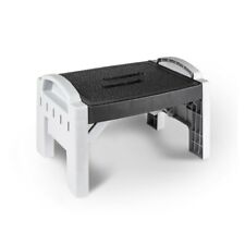 LIGHTWEIGHT PORTABLE PLASTIC FOLDING STEP for caravan motorhome camper seat