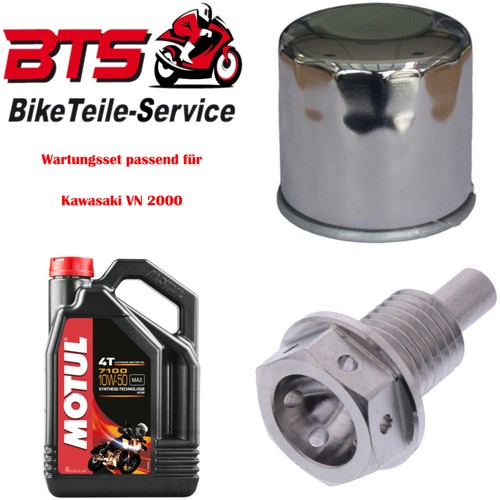 Set oil filter - 4l, drain