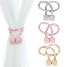 2X Curtain Tie Backs Buckle