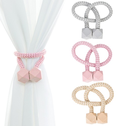 Curtain tie backs - 2x, buckle