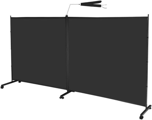 Portable panel room - 2-panel,