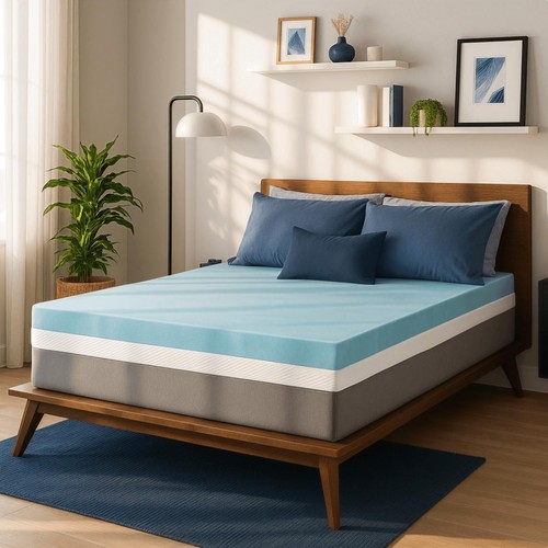 Inch gel swirl memory foam - 3-inch,