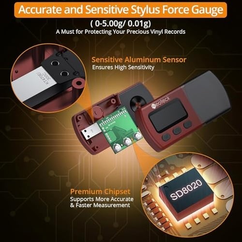 Digital turntable stylus force - digital,