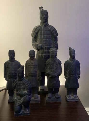 Terra cotta warrior ornaments - terra,