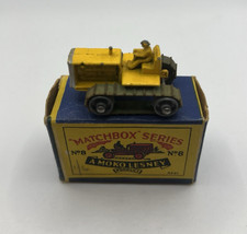 Vintage Matchbox 8 Caterpillar