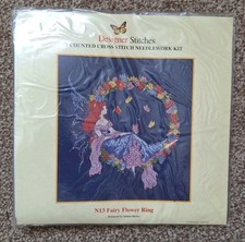 Designer Stitches  N13 Fairy Flower Ring  counted cross stitch kit