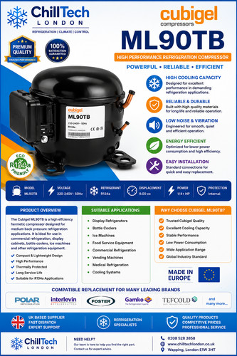 Cubigel ml90tb fridge - cubigel,