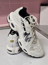 NIKE AIR MAX PLUS TN WOMEN'S/YOUTHS SNEAKERS WHITE UK 5 EUR 38